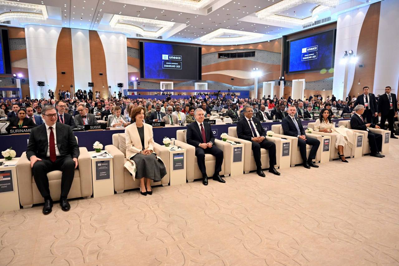 president-of-the-republic-of-uzbekistan-shavkat-mirziyoyev-opens-43rd-unesco-general-conference-in-samarkand