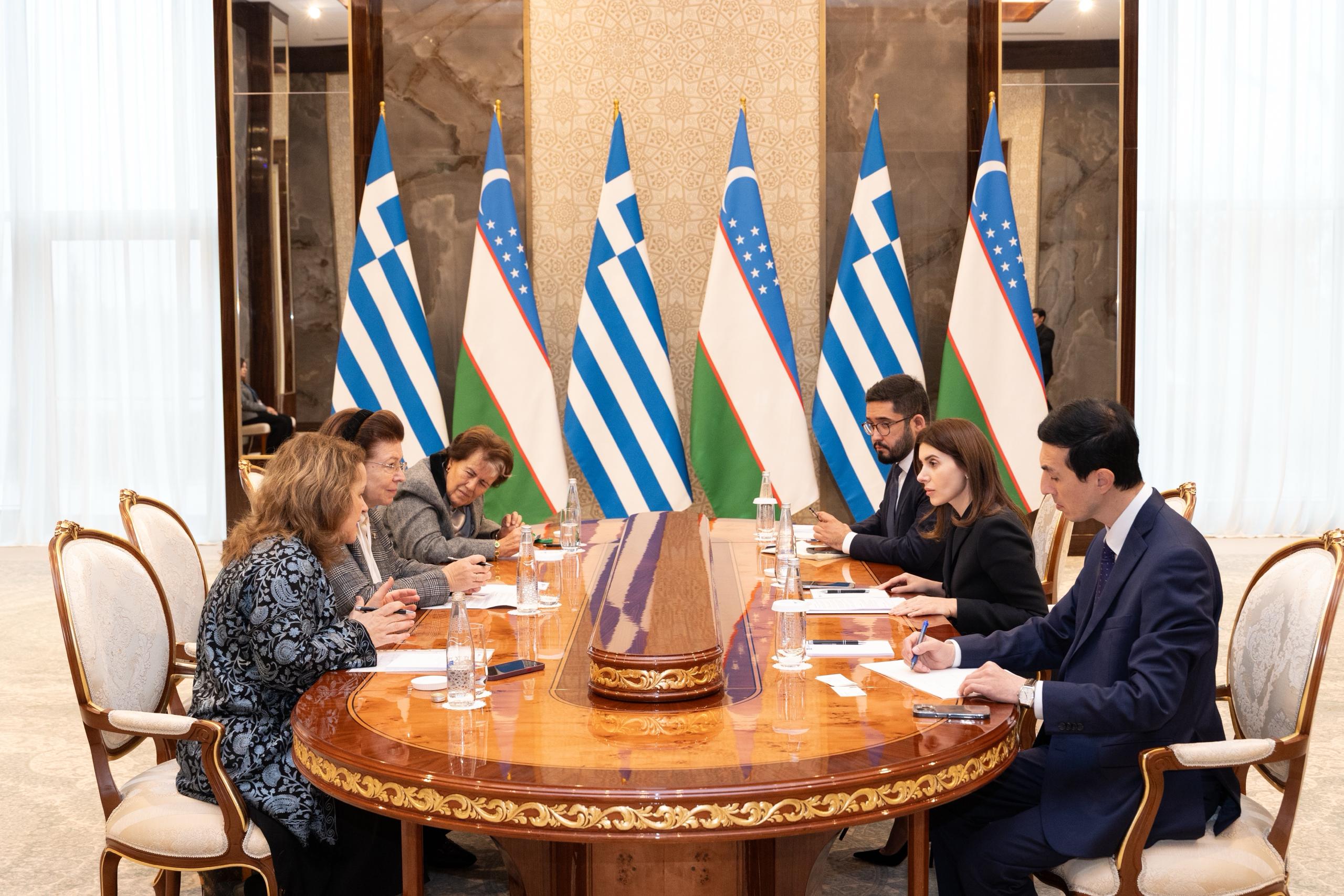gayane-umerova-meets-greek-culture-minister-to-strengthen-unesco-based-cultural-cooperation